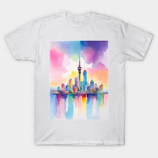 Auckland City Skytower Skyline T-Shirt